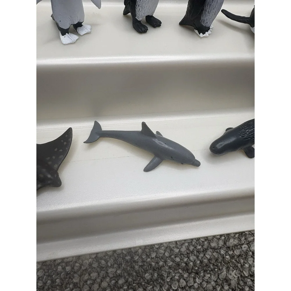 Safari Ltd Toys Penguin Sea Animal  Lot Learning Classroom HG18